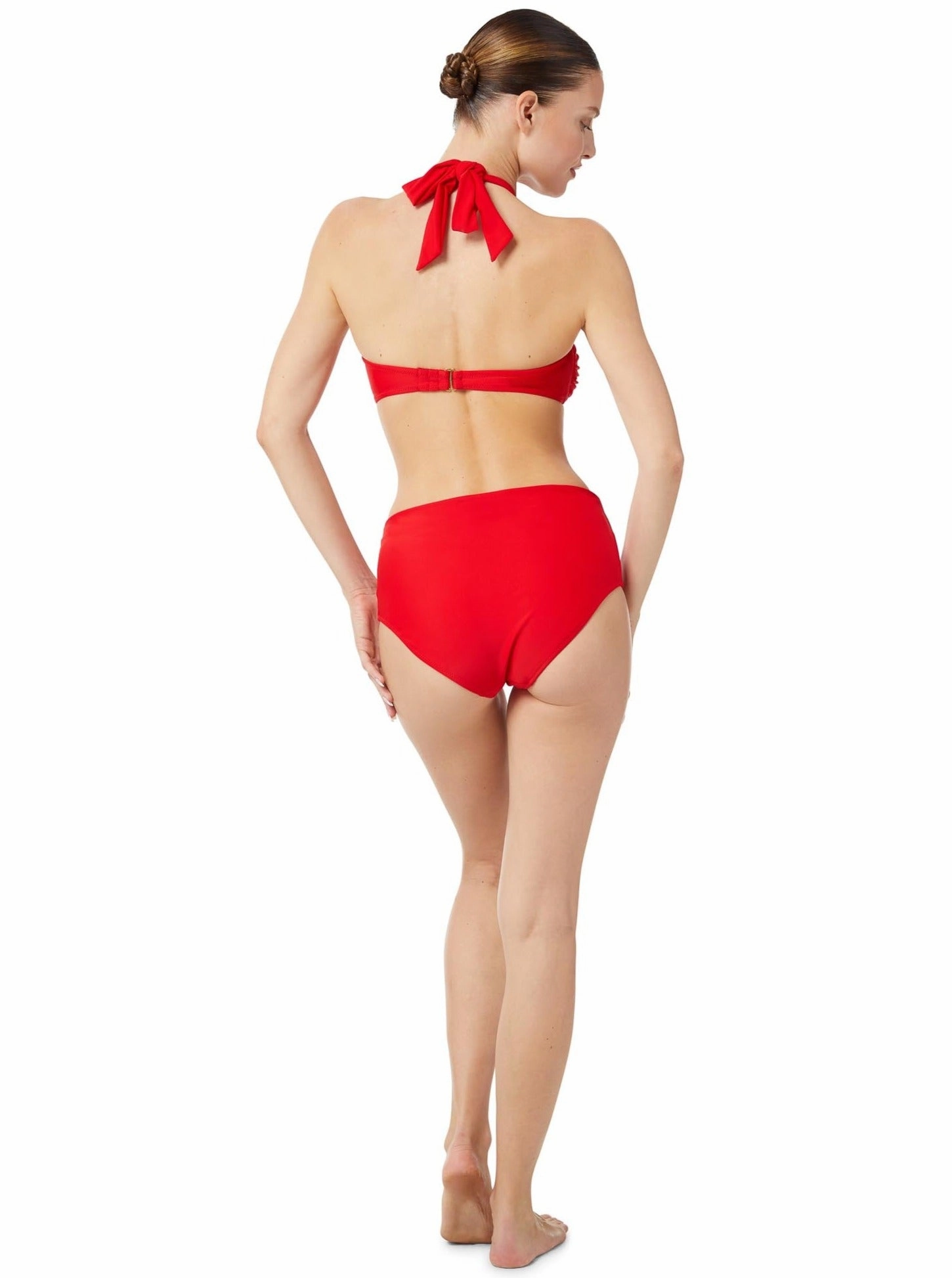Classic Midrise Bottom Cherry Red
