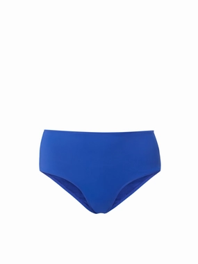 Classic Midrise Bottom Cobalt high waist swimwear women, swimsuit for women beachwear