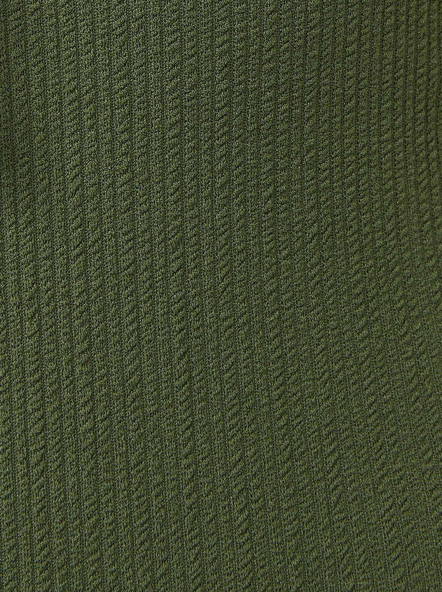 Classic Midrise Bottom Olive Texture