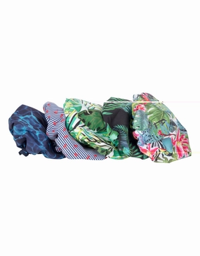 Classic Multi-Coloured Shower Cap - Pack of 5 fashy swimwear collection, fashy thermal swimwear
