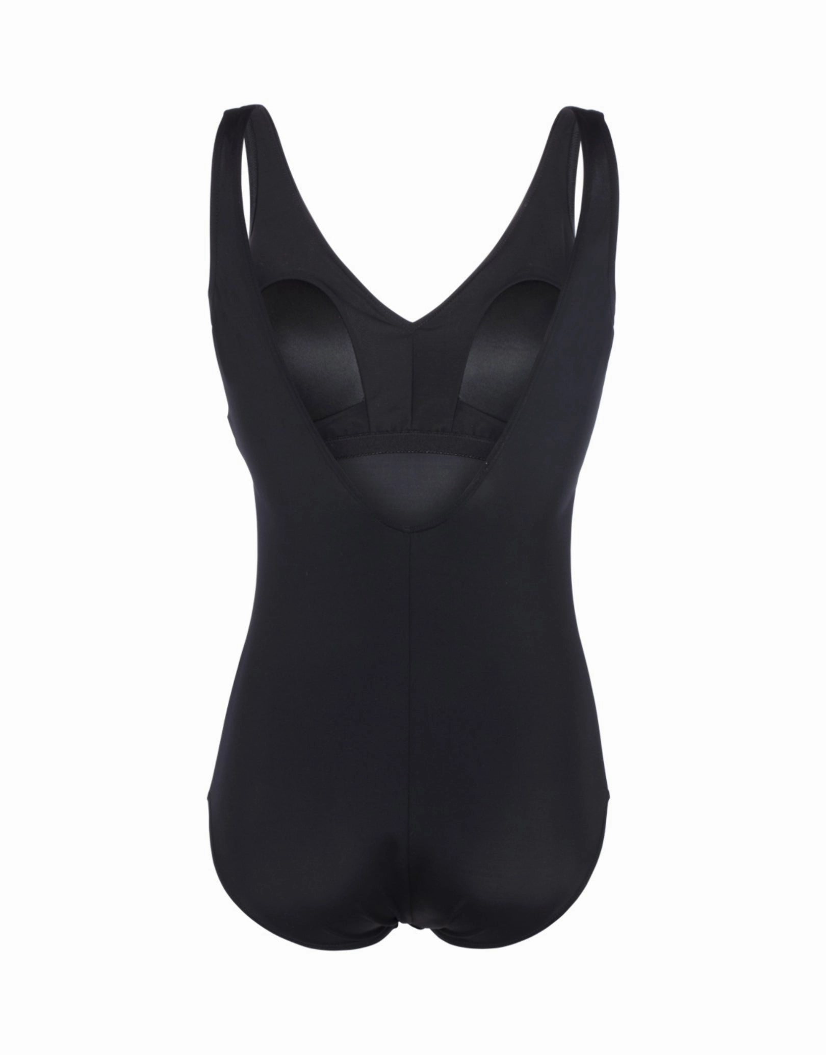 Classic V-Back Swimsuit - Black