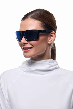 Clearwater Flex Polarized Sunglasses | Black men's full coverage swimwear, casual swimwear for men
