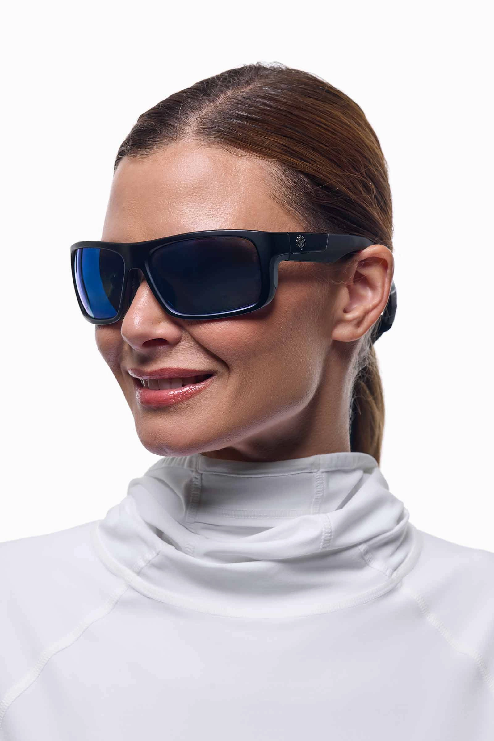 Clearwater Flex Polarized Sunglasses | Black