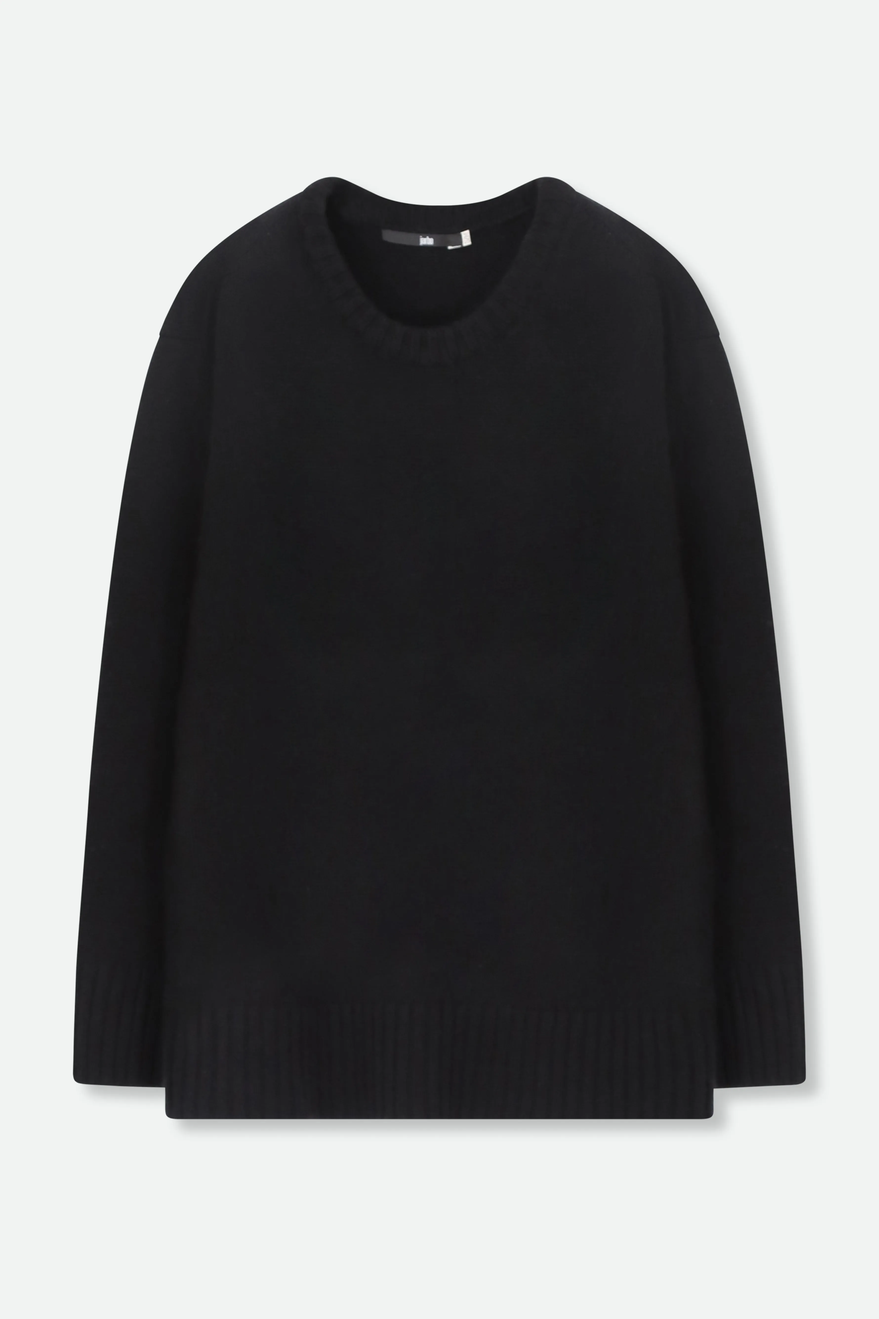 COLETTE CREWNECK SWEATER IN CASHMERE MERINO 4 PLY KNIT