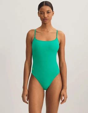 Color Shop Kennedy Swimsuit - Aloe padded swimwear for women, padded bikini tops