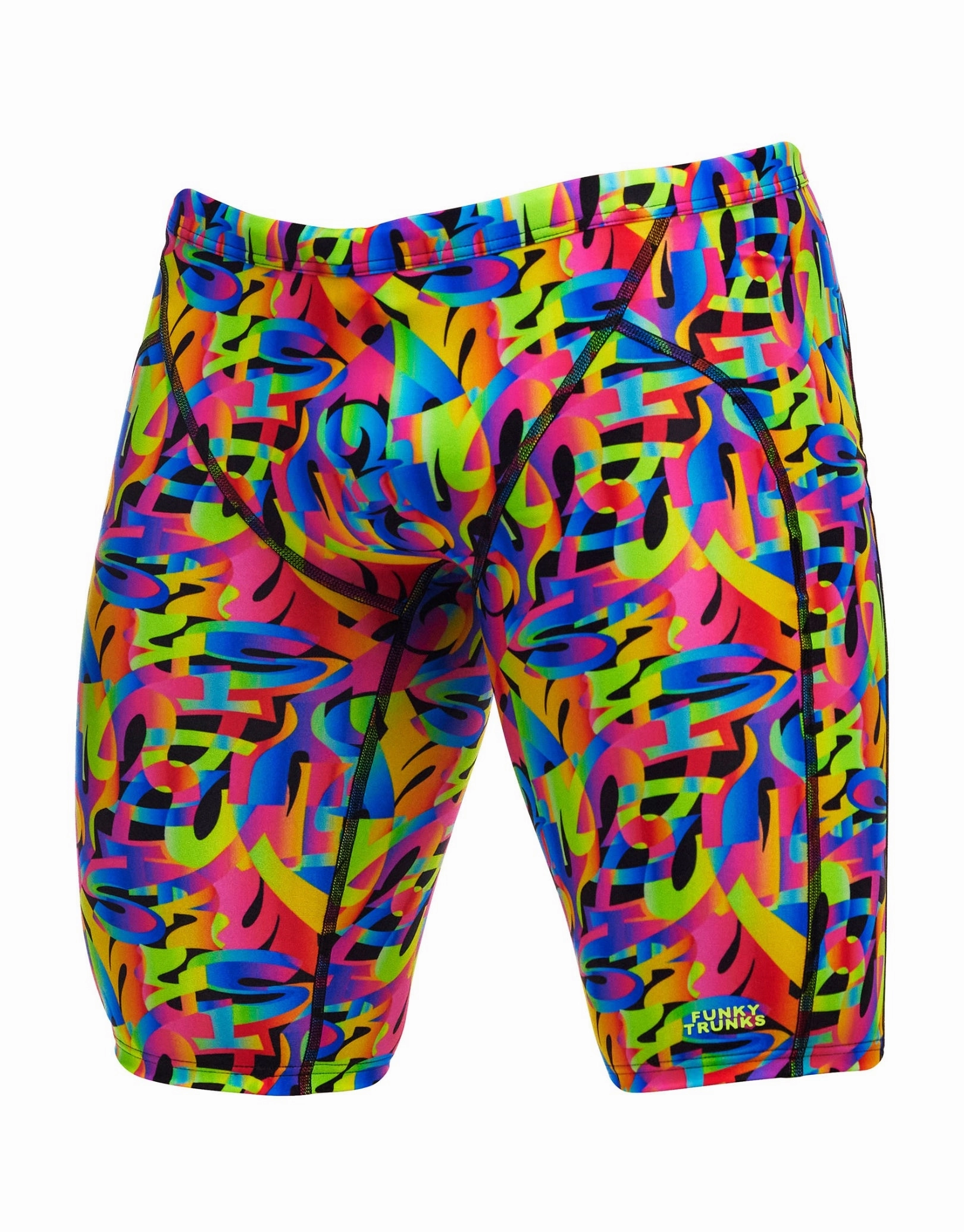 Colour Funk Swim Training Jammers - Multi