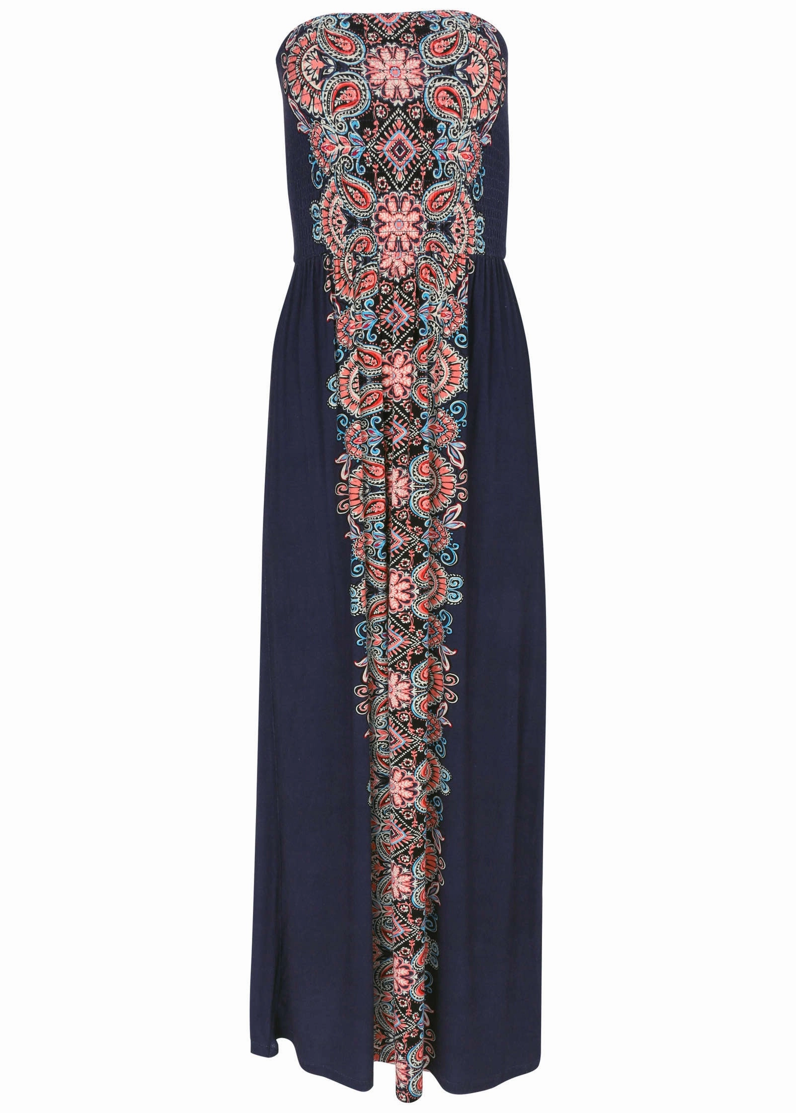 Convertible Maxi Dress - Median Paisley