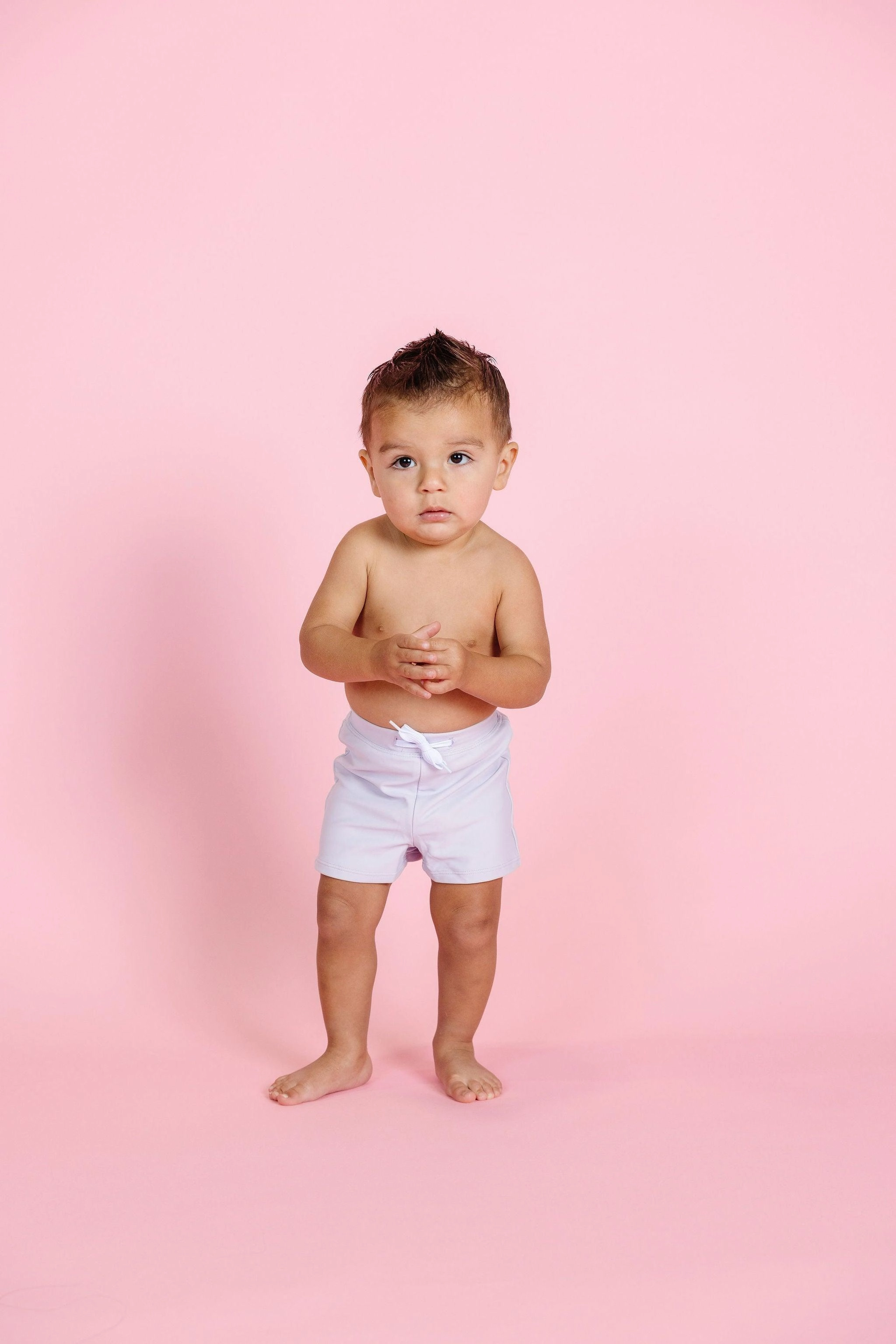 Cotton Purple | Baby Euro Shorts