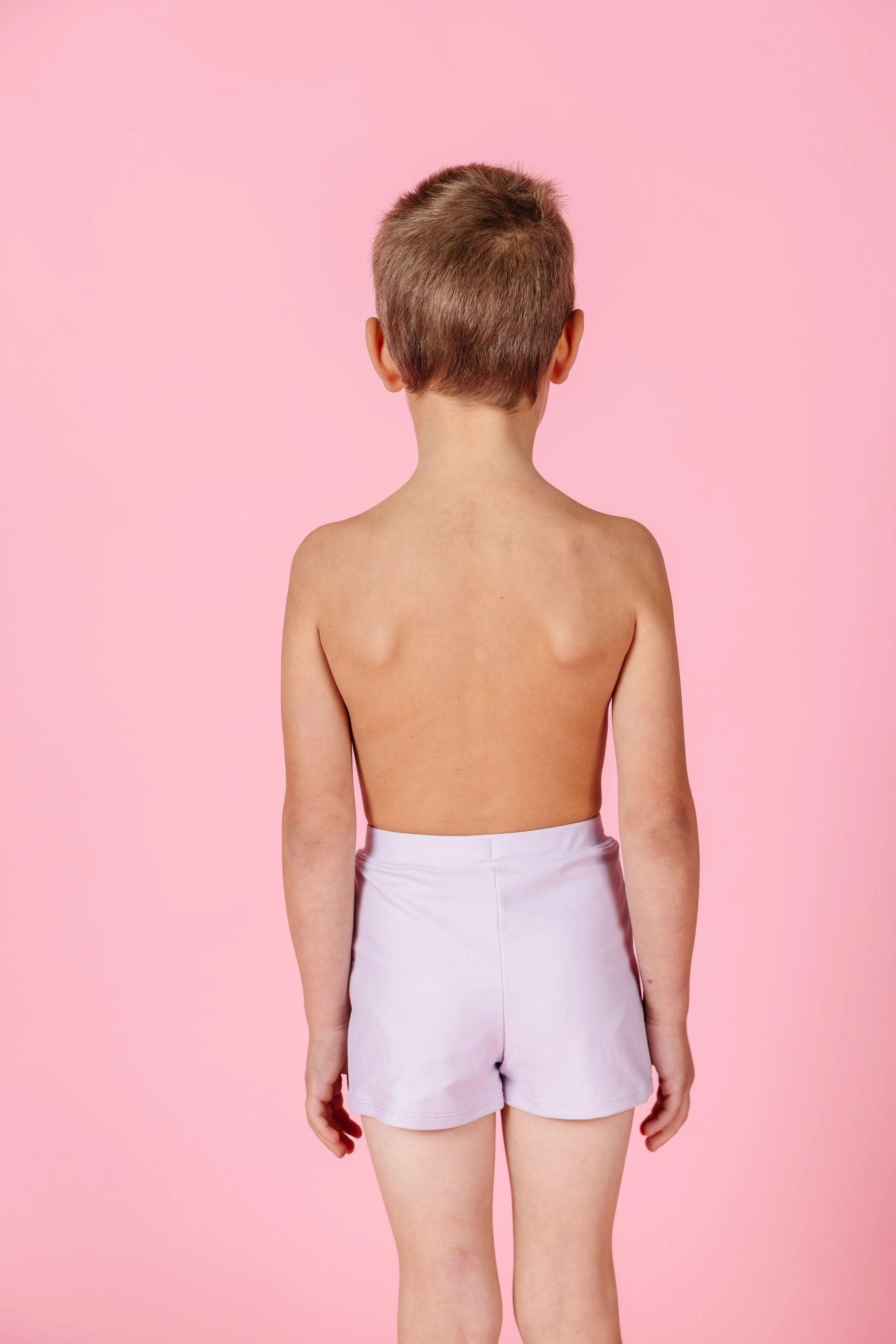 Cotton Purple | Mini Euro Shorts