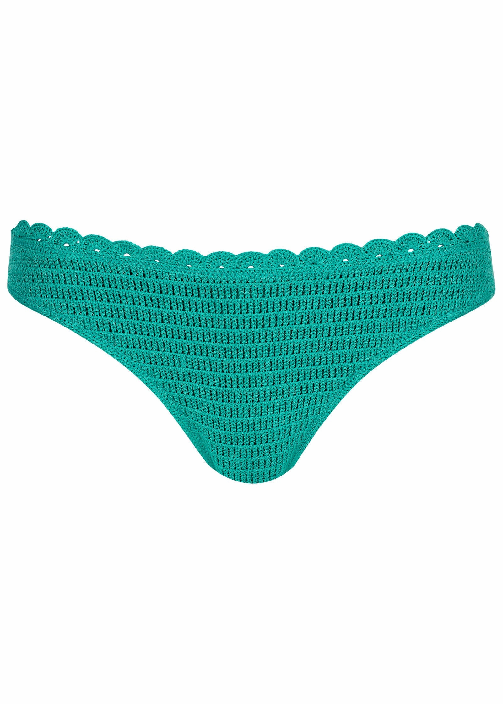 Crochet Bali Moderate Bottom - Tropical Green