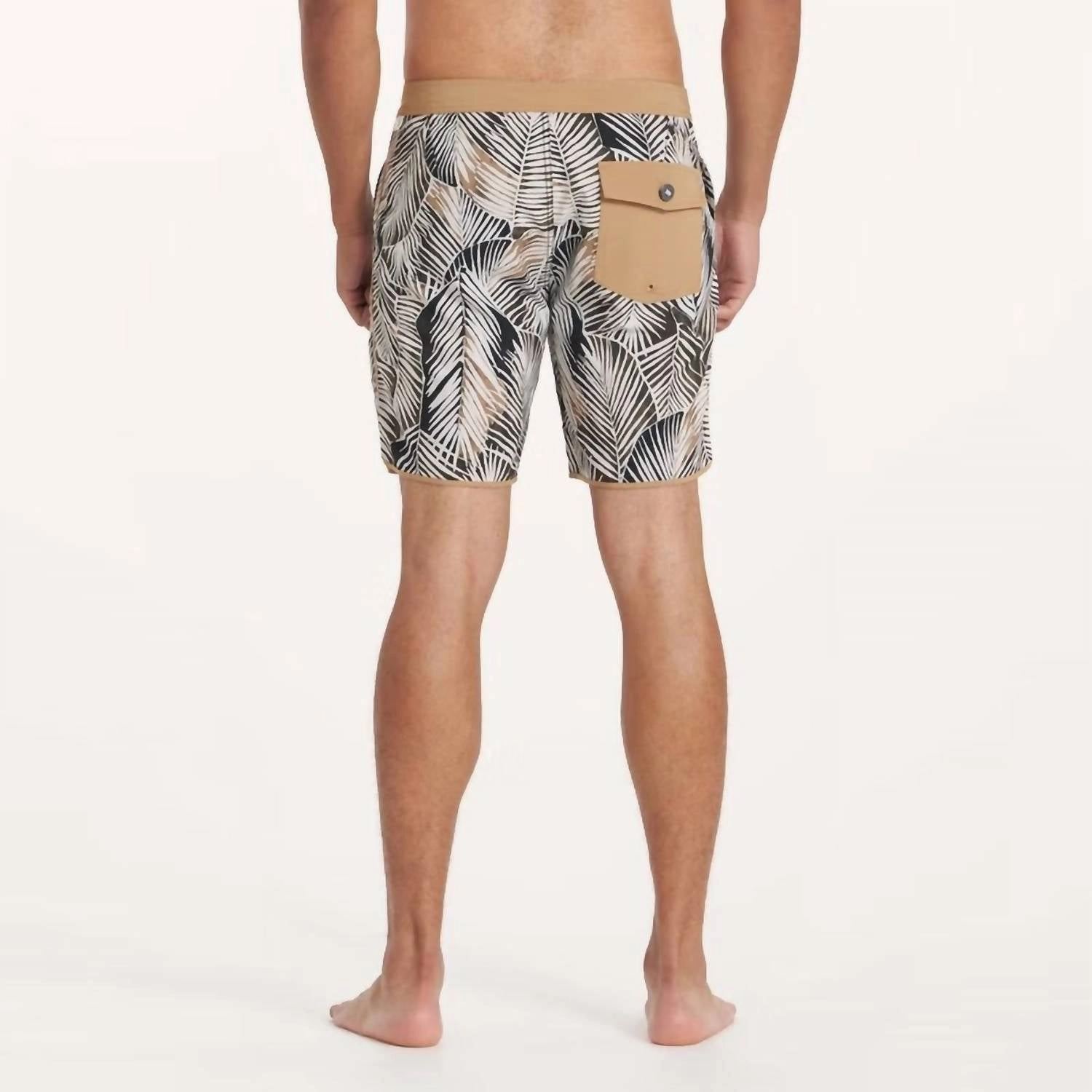 Cruise Boardshort In Wheat Fronds