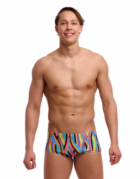 Curl Curl Classic Swim Trunks - Multi funky trunks swim shorts, mens funky trunks swimwear
