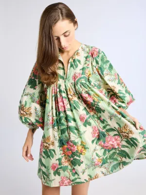 Daisy Dress in Garden Stripe