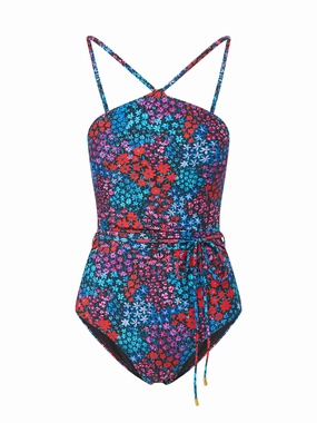 Daphne One Piece In Bloom fashionable beach swimwear, modern womens bikinis