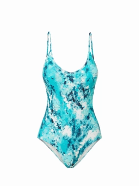 Deb One Piece Ocean View high waist swimwear women, swimsuit for women beachwear