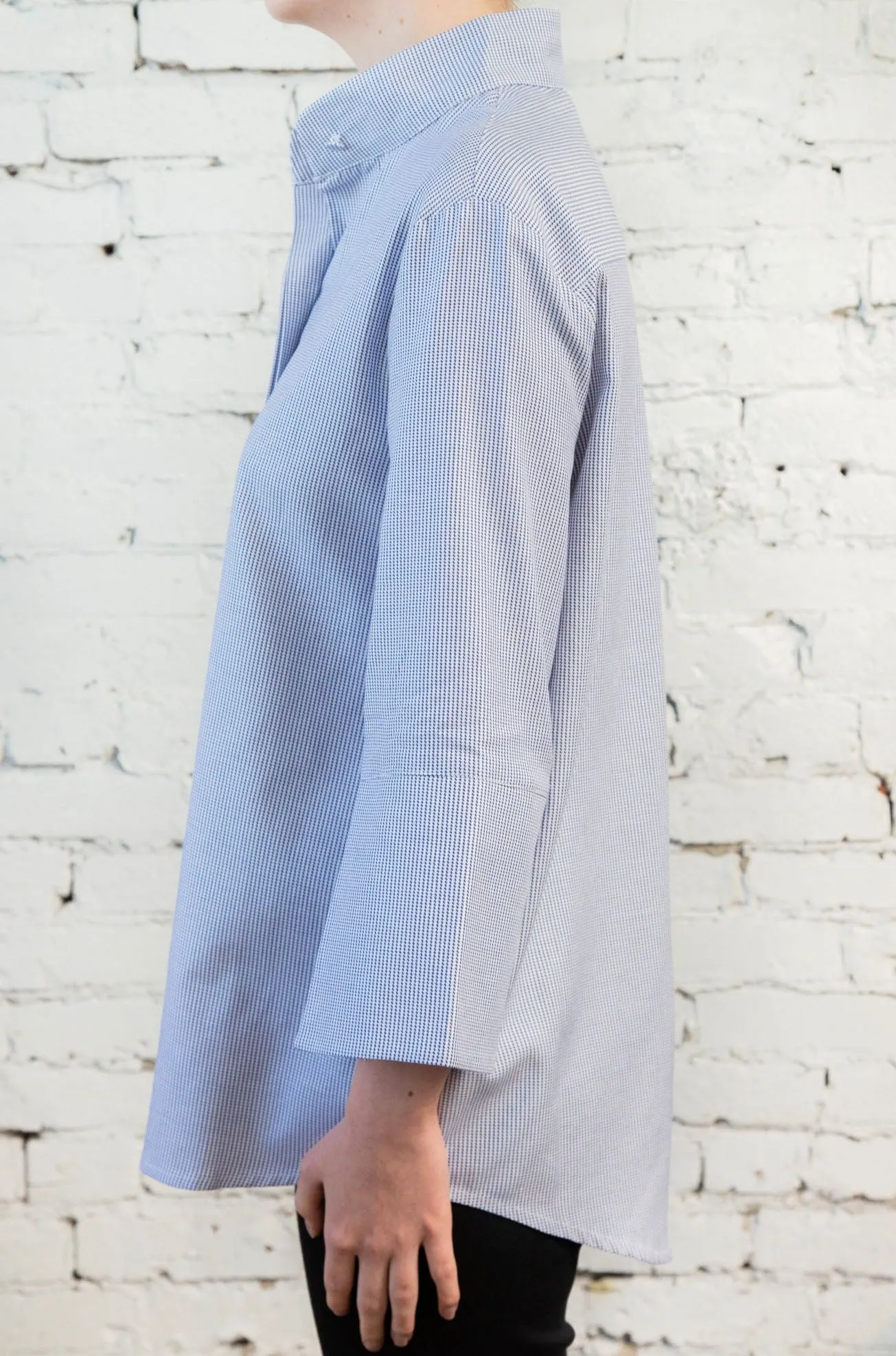 DELIA SHIRT IN STRETCH COTTON POPLIN