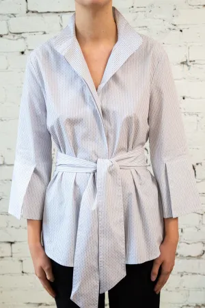 DELIA SHIRT IN STRETCH COTTON POPLIN