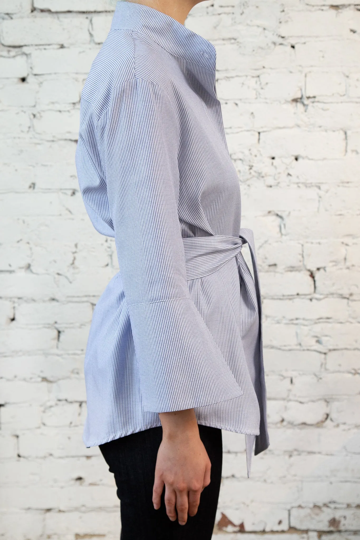 DELIA SHIRT IN STRETCH COTTON POPLIN