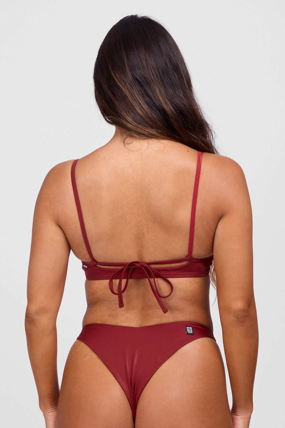 Delphine Bikini Top -  Garnet