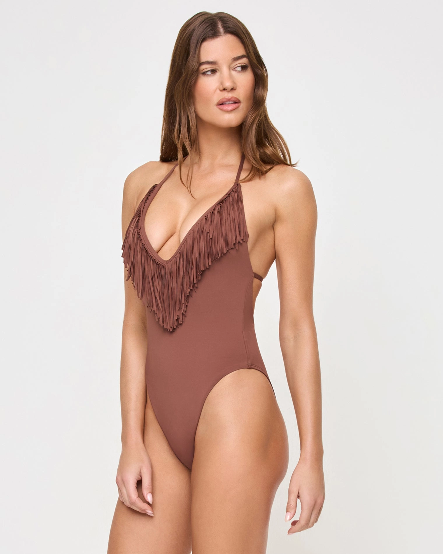 Desert Days One Piece Swimsuit - Cafe