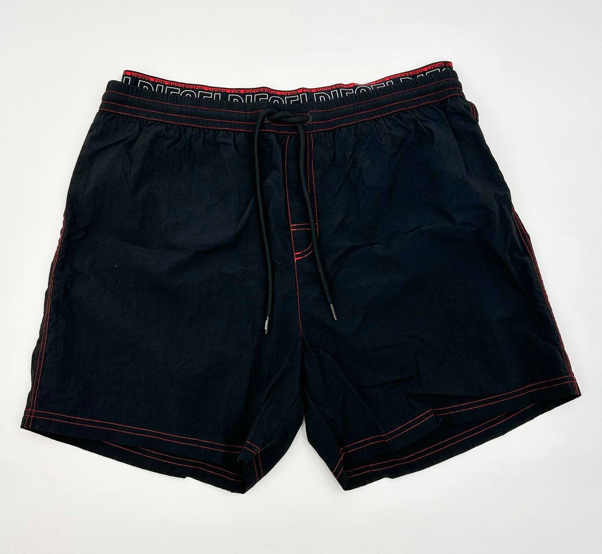 Diesel Dolphin Boxer Swim Shorts Bathing Suit mens beach swimwear, quick dry mens swimsuits