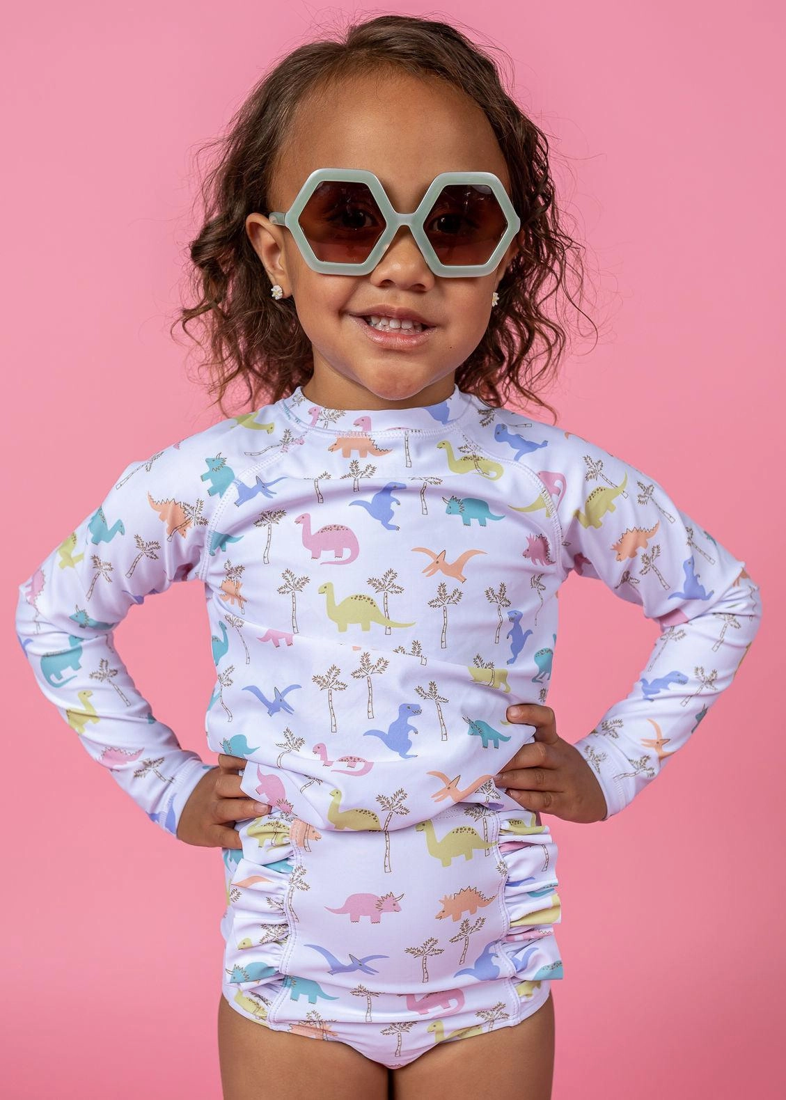 Dinos | Mini Down in Front Ruffle Bottoms