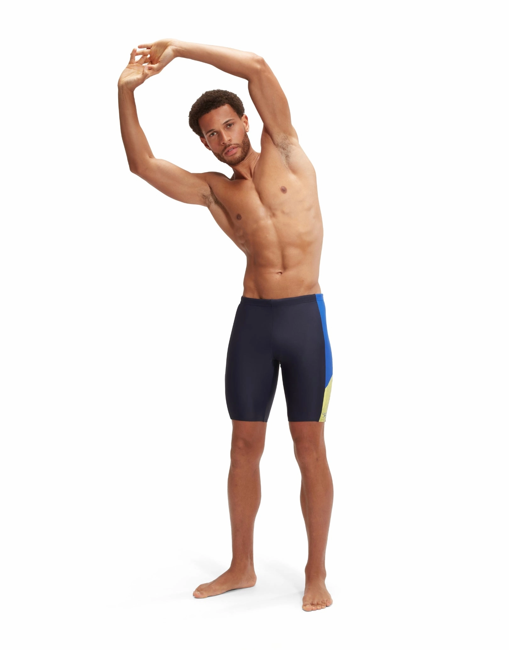 Dive Splice Swim Jammer - Navy/Blue