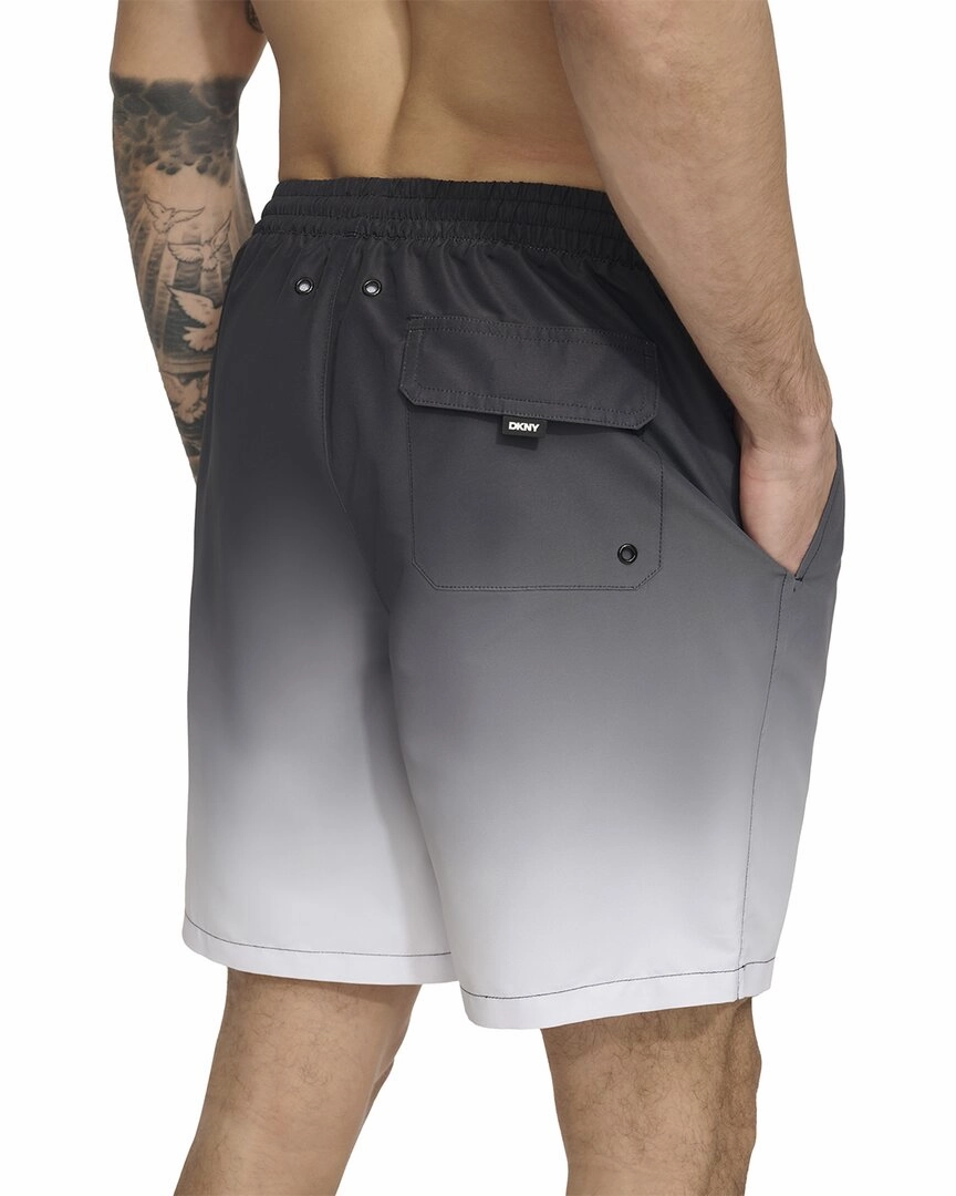 DKNY Core Volley Sunset Ombre Swim Trunk