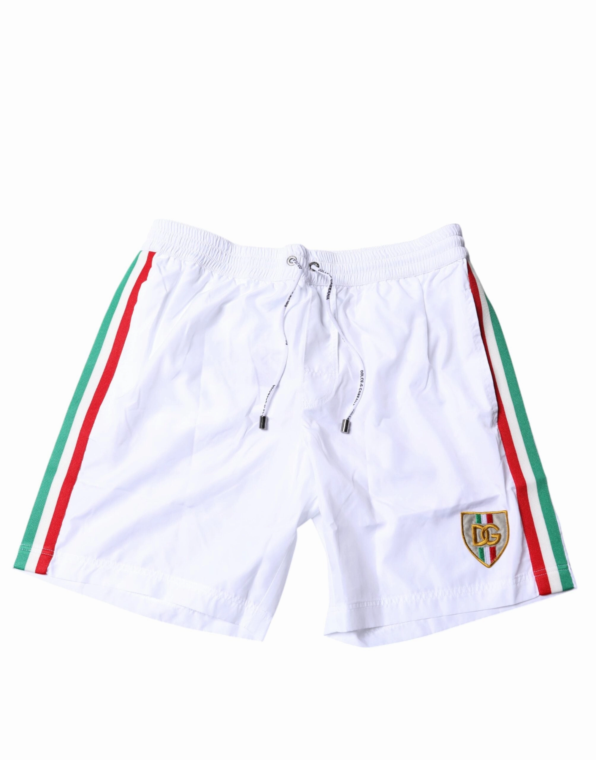 Dolce & Gabbana Stripes Beachwear Shorts 2Pc Men's Swimwear (Pre-Owned) mens beach swimwear, quick dry mens swimsuits