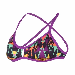 Dolfin Womens Azera Bikini Top swim training suits women, performance one piece swimsuits
