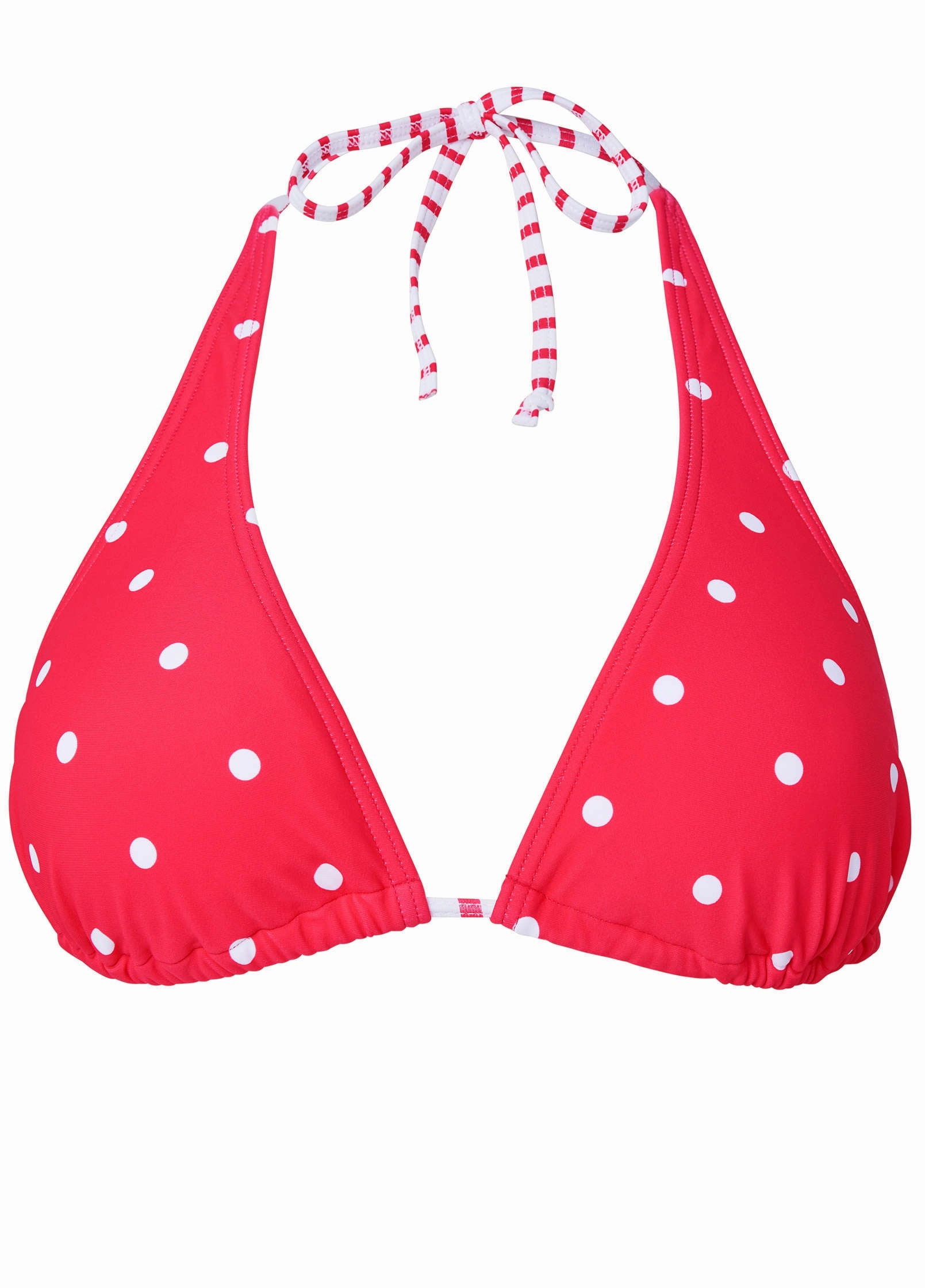 Dot Halter Top - Strawberry Bliss