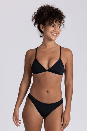 Dreya Bikini Bottom - Black mix and match bikinis, stylish women's bikini options