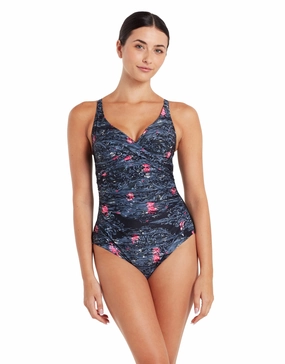 Dusk Mystery Classicback Swimsuit - Black/Grey zoggs swimwear for women, zoggs goggles and swimsuits