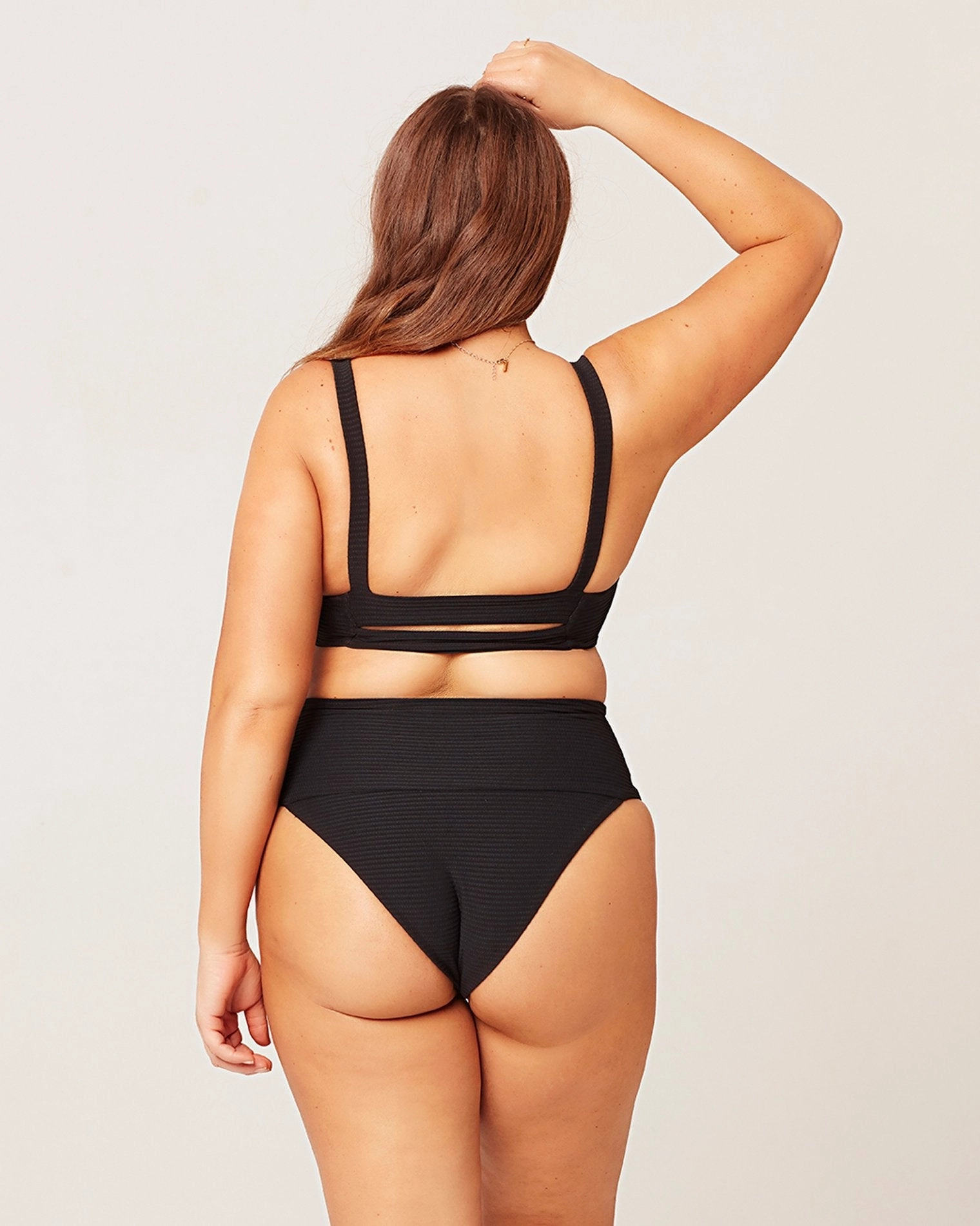Eco Chic Repreve Desi Bikini Bottom - Black