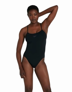 ECO Endurance Plus Thinstrap Swimsuit - Black speedo mens swimwear, speedo training swimsuits