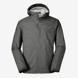 Eddie Bauer Men's Cloud Cap Waterproof Rain Jacket Lightweight - Grey Eddie Bauer