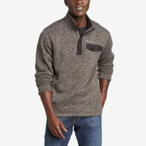 Eddie Bauer Men's Convector Snap Mock Jacket - Charcoal Eddie Bauer