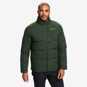 Eddie Bauer Men's Glacier Peak Seamless Stretch Down Jacket - Dark Olive Eddie Bauer