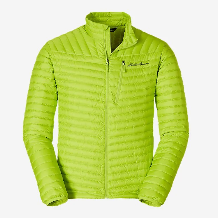 Eddie Bauer Men's MicroTherm 2.0 Down Puffer Jacket - Spring Green Eddie Bauer