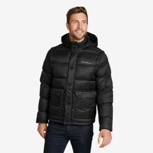 Eddie Bauer Men's StratusTherm Modular Down Jacket - Black Eddie Bauer