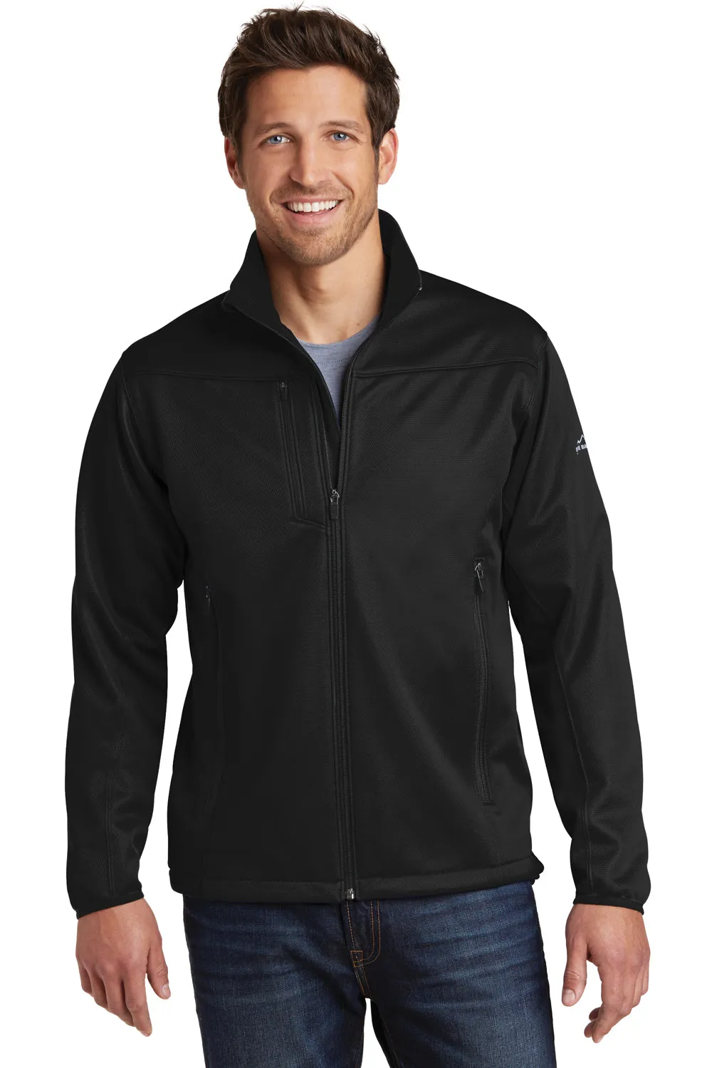 Eddie Bauer Mens Waterproof Full Zip Jacket - Black
