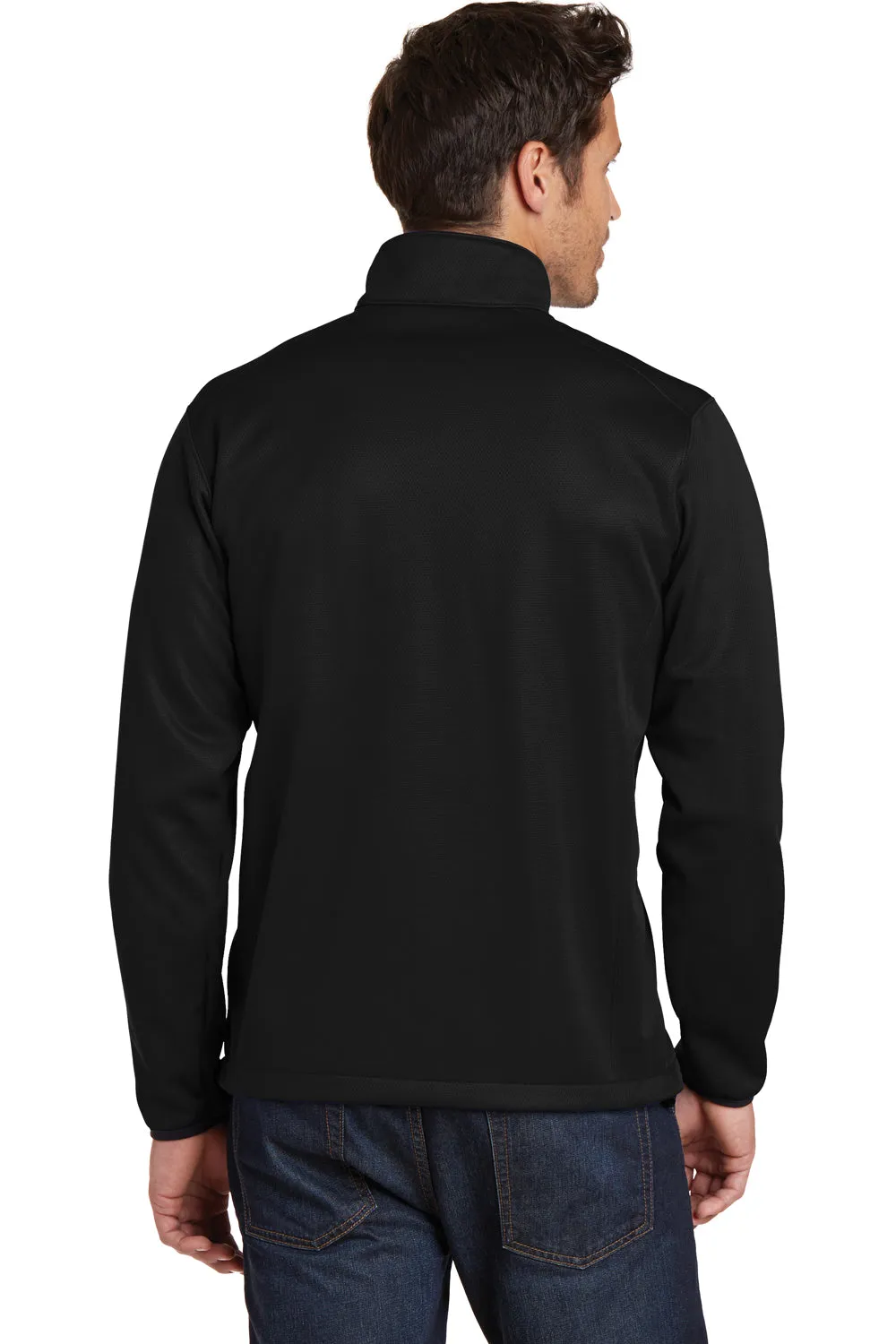 Eddie Bauer Mens Waterproof Full Zip Jacket - Black