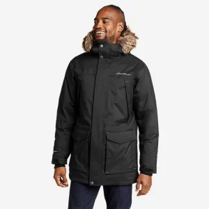 Eddie Bauer Men's Winter Coat Superior Down Parka Jacket - Black Eddie Bauer
