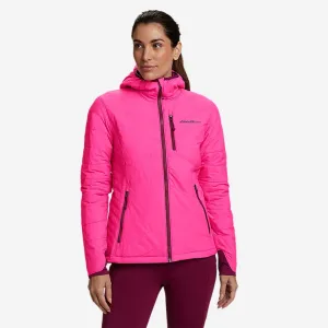 Eddie Bauer Women's IgniteLite Stretch Reversible Hooded Jacket - Bright Pink Eddie Bauer