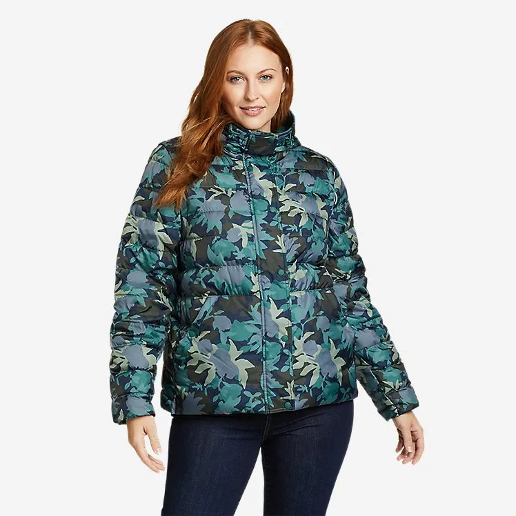 Eddie Bauer Women's Modular StratusTherm Down Jacket - Green Eddie Bauer
