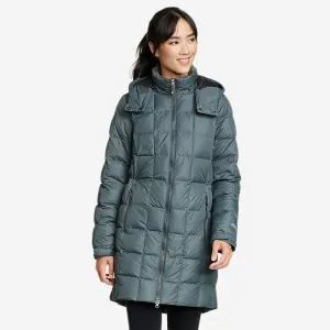 Eddie Bauer Women's Winter Coat Altamira Down Parka Puffer Jacket - Grey Eddie Bauer