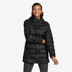 Eddie Bauer Women's Winter Coat StratusTherm Down Parka Jacket - Black Eddie Bauer