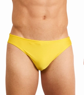 Eden Swim Brief Yellow affordable men's swimwear, summer swimwear for men