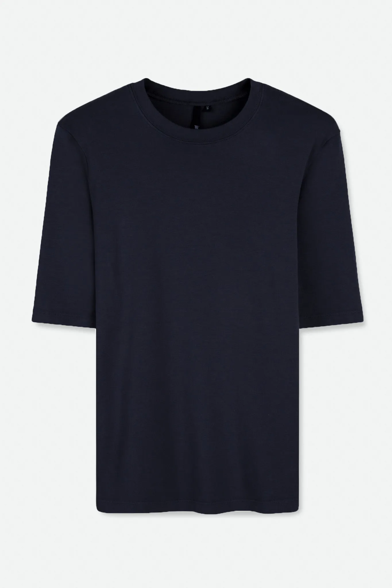 ELBOW SLEEVE CREW IN PIMA COTTON STRETCH CORE COLLECTION