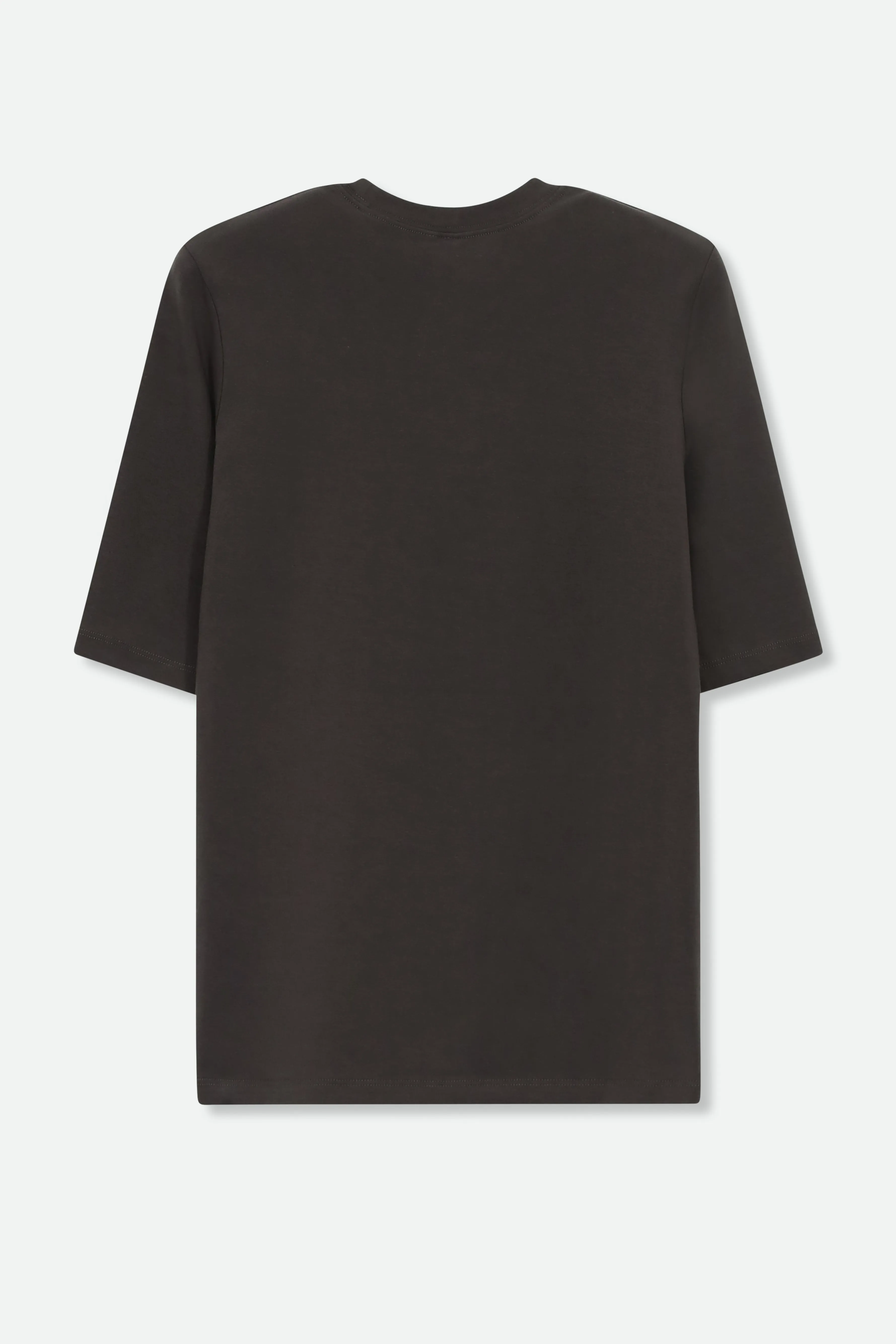 ELBOW SLEEVE CREW IN PIMA COTTON STRETCH CORE COLLECTION